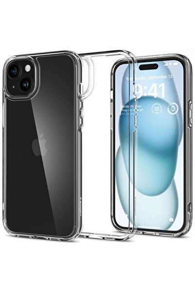 Spigen Husă pentru iPhone 15 - Ultra Hibridă - Transparentă