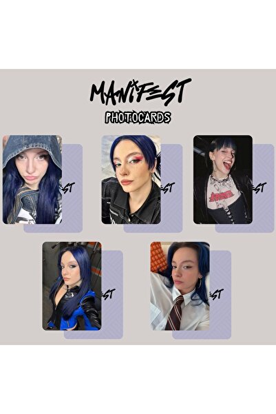 Kpop Dünyasi MANIFEST '' Zeynep '' Photocards Set 3