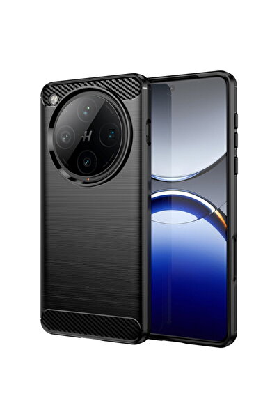 Techsuit Husa pentru Oppo Find X8 Pro - Carbon Silicone - Black