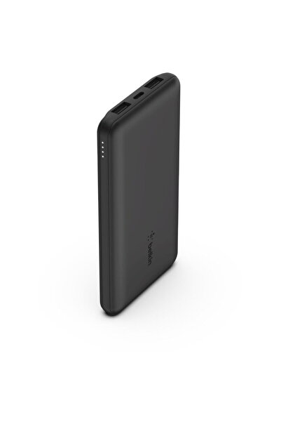 Belkin 10000 mAh, Type-C/USB, 15W, Cablu 15 cm, Negru