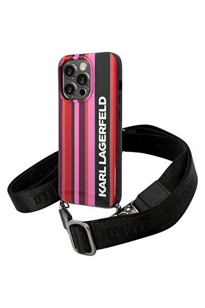 Karl Lagerfeld Husă rigidă KLHCP14XSTSTP pentru iPhone 14 Pro Max 6.7", culoa...