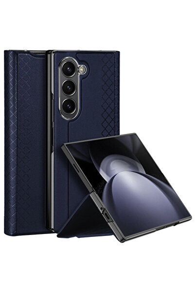 Dux Ducis Samsung Galaxy Z Fold SE - Bril (cu suport pentru stylus) - Albastru