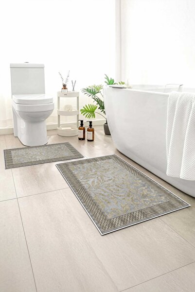 Monnhein 2 buc Covoraș de baie, covor moale de baie, cu bază anti-alunecare, ...