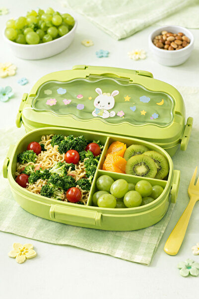 OEM Cutie Pranz pentru Copii cu Compartimente Durabila, Ideala pentru Scoala/...