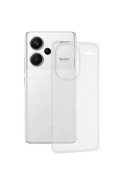 Techsuit Husa pentru Xiaomi Redmi Note 13 Pro+ - Clear Silicone - Transparent