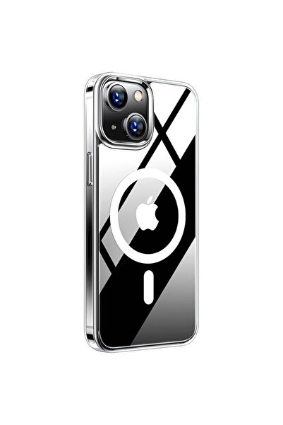 TORRAS Carcasă de telefon Diamond Clear-Mag pentru iPhone 15 (transparentă)