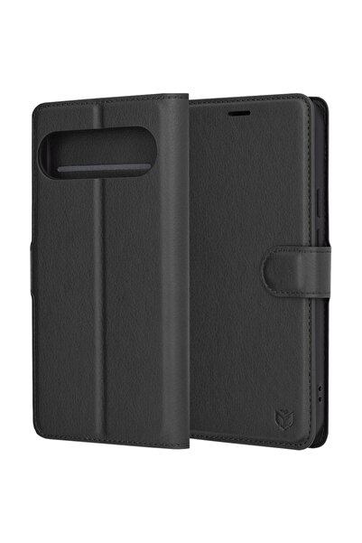 Techsuit Husa pentru Google Pixel 9 Pro XL - Leather Folio - Black