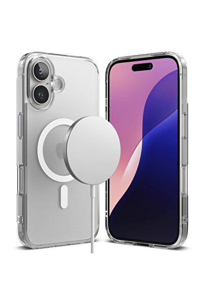 Ringke Husa pentru iPhone 16 Plus - Fusion MagSafe - Matte Clear