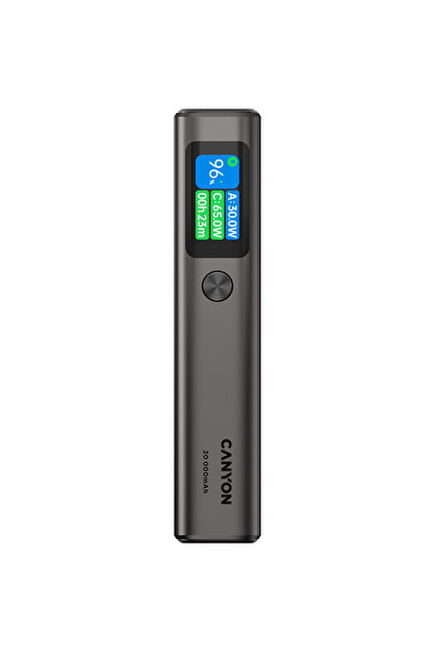 CANYON Cns-cpb230dg, 130 w, 20000 mah, black/grey