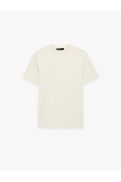 Koton Cotton Regular Fit Short Sleeve Basic Crew Neck T-Shirt