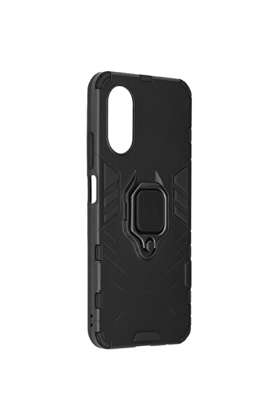 Techsuit Husa pentru Oppo A17 - Silicone Shield - Black