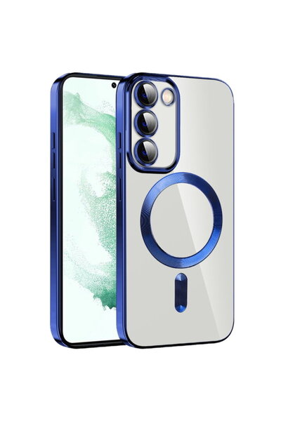 Techsuit Husa pentru Samsung Galaxy S23 - Luxury Crystal MagSafe - Deep Blue