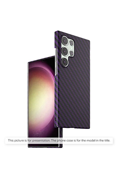Techsuit Husă pentru Samsung Galaxy S23 FE - Carbonite FiberShell - Mov