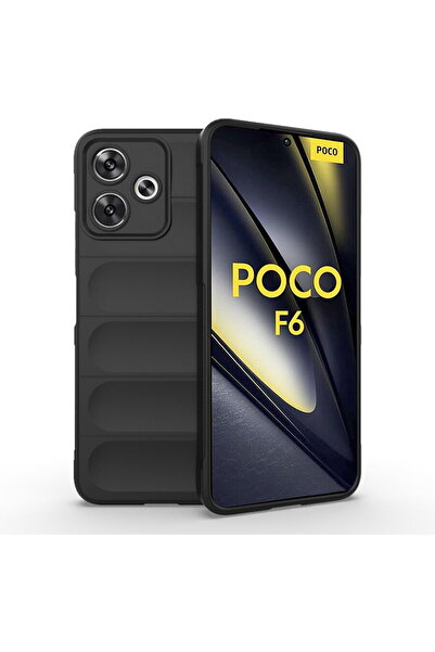 Techsuit Husa pentru Xiaomi Poco F6 - Magic Shield - Black