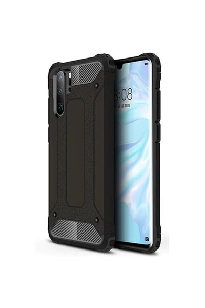 Techsuit Husă pentru Huawei P30 Pro - Hybrid Armor - Negru