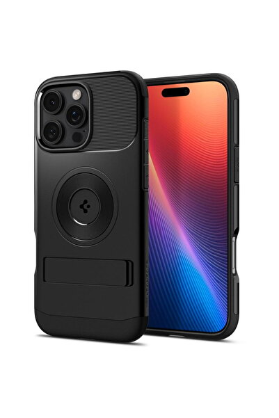 Spigen Husa pentru iPhone 16 Pro Max - Slim Armor MagSafe - Black