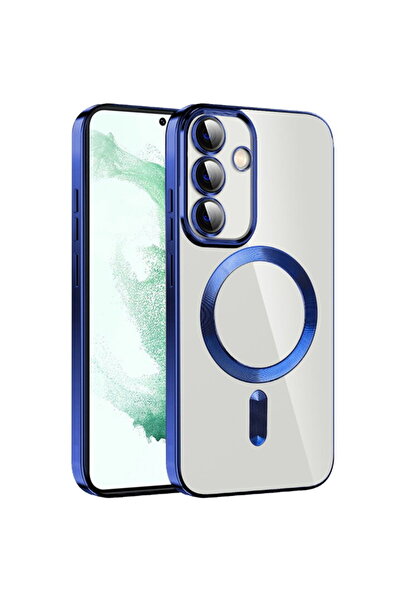 Techsuit Husa pentru Samsung Galaxy S24 - Luxury Crystal MagSafe - Deep Blue