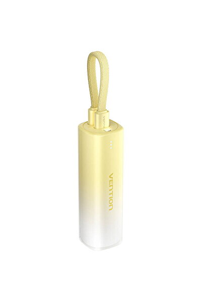 Vention FHWY0 5000 mAh 20W + USB-C to Lightning Cable Galben