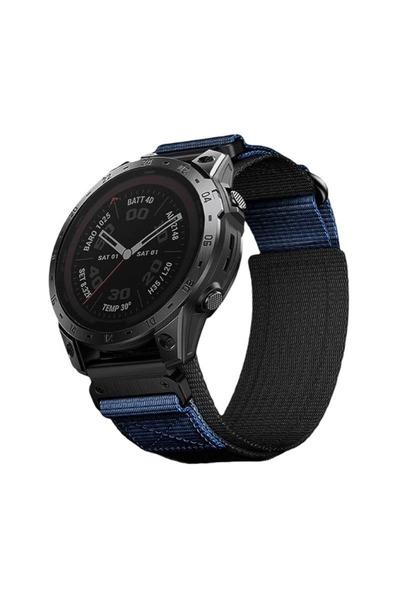 O Ozone 22mm Watch Band For Garmin Fenix E/Fenix8 AMOLED 47mm| Rugged Nylon Q...