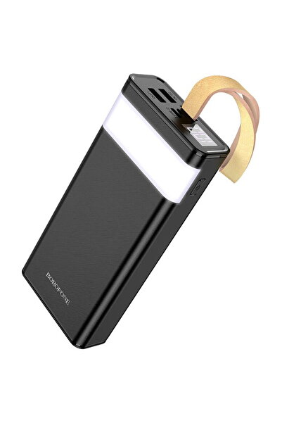 Borofone BJ18 Coolmy 20000mAh Negru| Acumulator extern | Baterie externă, 2x USB