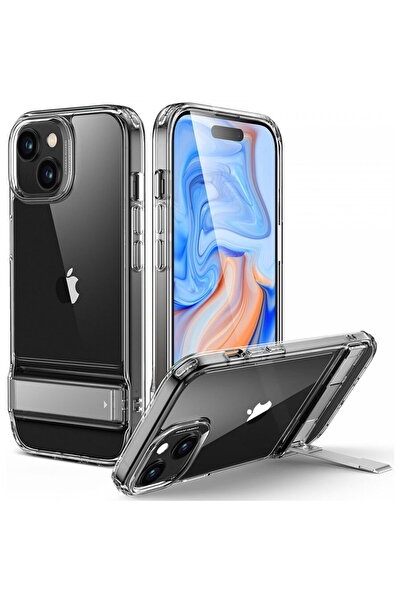 ESR Husa pentru iPhone 15 Plus - Air Shield Boost Kickstand - Clear