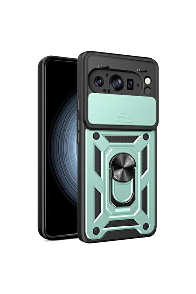 Techsuit Husa pentru Google Pixel 9 Pro XL - CamShield Series - Green