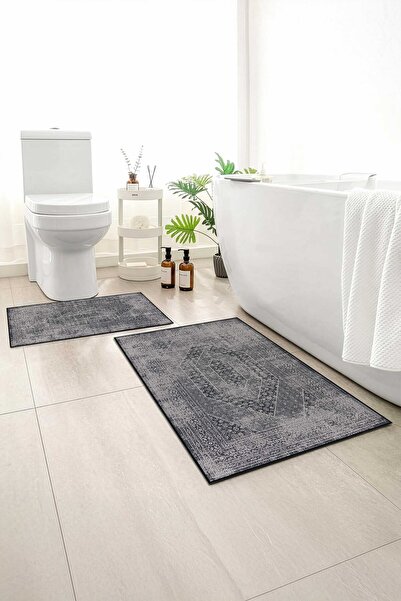 Monnhein 2-Pack Bath Mat, Soft Bathroom Rug, Non-Slip Backing, Washable - 60X...