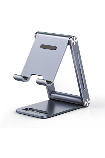 Ugreen Suport telefon pliabil din metal, aluminiu, gri, pentru tabletă (LP263...