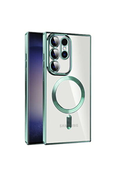 Techsuit Husa pentru Samsung Galaxy S23 Ultra - Luxury Crystal MagSafe - Deep...