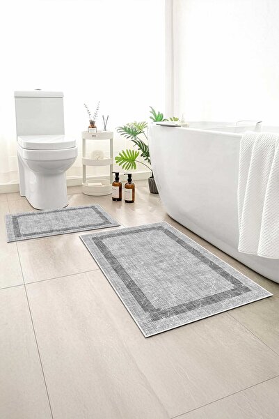 Monnhein 2-Pack Bath Mat, Soft Bathroom Rug, Non-Slip Backing, Washable - 60X...