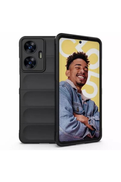 Techsuit Husa pentru Samsung Galaxy Z Flip7 - Magic Shield - Black