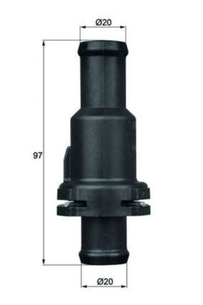 BEHR TERMOSTAT A8 2003-2010 80 °C 4E0121113