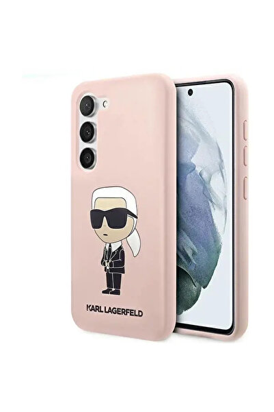 Karl Lagerfeld KLHCS23MSNIKBCP S23+ S916 hardcase roz/roz Silicon Ikonik
