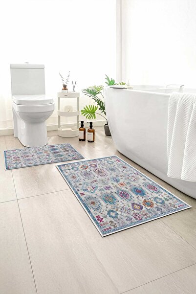 Monnhein 2-Pack Bath Mat, Soft Bathroom Rug, Non-Slip Backing, Washable - 60X...