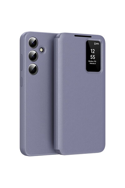Techsuit Husa pentru Samsung Galaxy S24 - SmartView Series - Purple