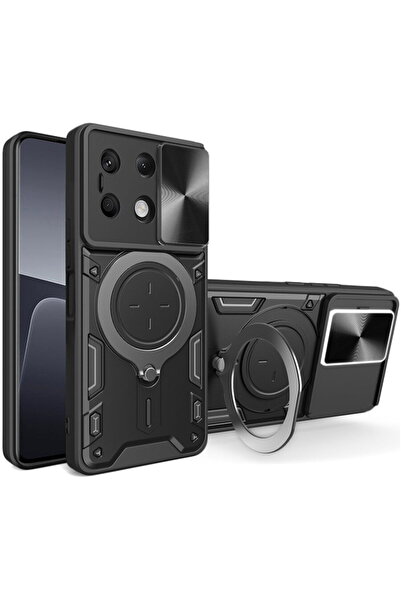 Techsuit Husa pentru Xiaomi Redmi Note 13 Pro+ 5G - CamGuard Pro - Black