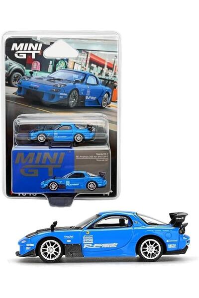 mini gt 1/64 Mazda Rx-7 Re-Amemiya 20B Na 3Rotor-7 “Ama-San Go” No:1046 Blister