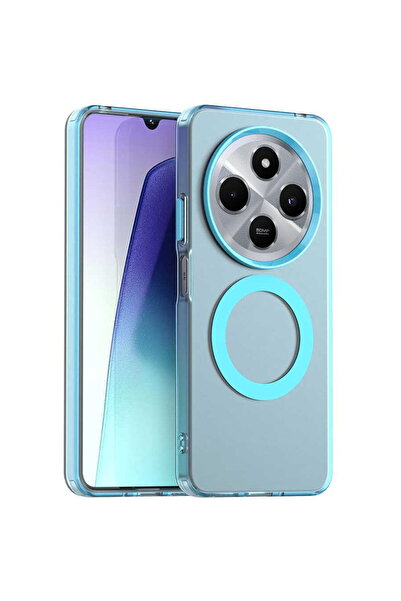 Techsuit Husa pentru Xiaomi Redmi 14C / Poco C75 - CandyCase MagSafe - Blue