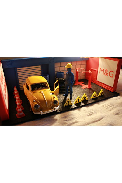 "Kişiye Özel" İsimli 1/64 Diorama Garaj - [Müşteri İsmi] Garage