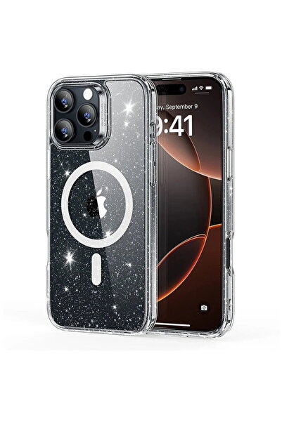 ESR Husă pentru iPhone 17 Air - Classic Hybrid HaloLock - Clear Shimmer