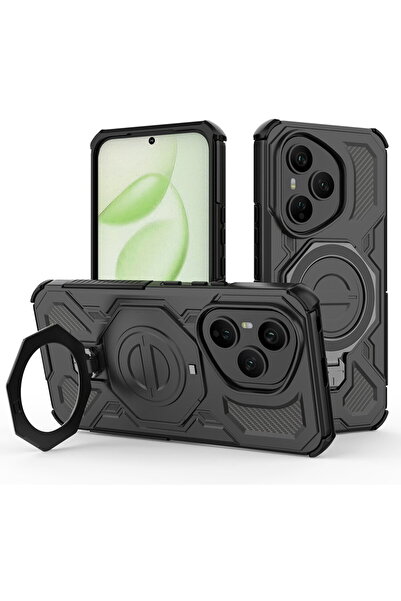 Techsuit Husa pentru Honor 400 Pro - Carbon Shield PRO - Black