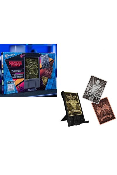 Cable Guys Digiplate Starter Pack Stranger Things 3 Metal Kart Ve Telefon Standı