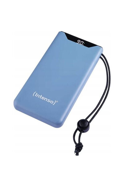 Intenso 7332035, 10.000 mAh, 20 W, 1x USB-A, 1x USB-C, Albastru