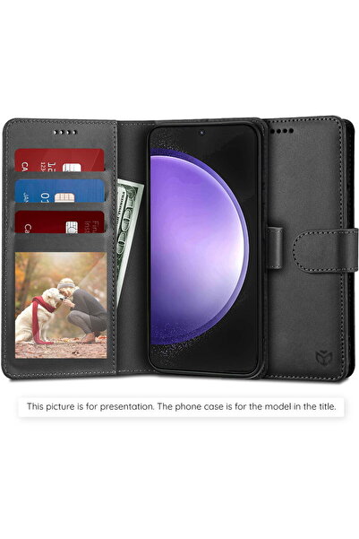 Techsuit Case for Oppo Reno14 - Diary Book - Black