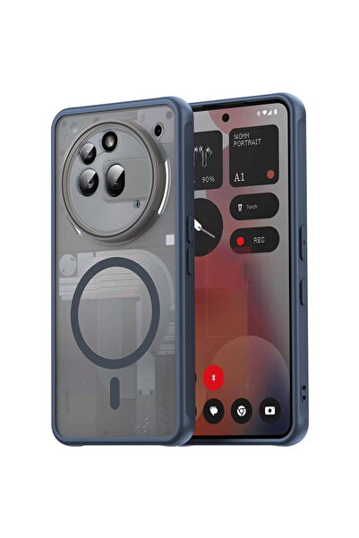 Techsuit Husă pentru Nothing Phone (3a) Pro - HaloFrost II MagSafe - Albastru...