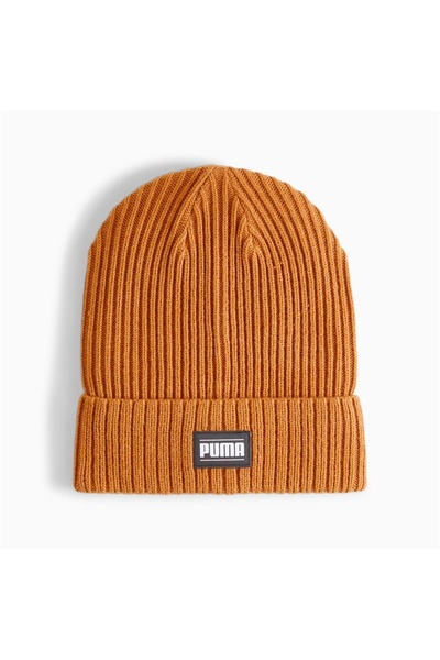 Puma Ribbed Classic Cuff Beanie Kahverengi Erkek Bere