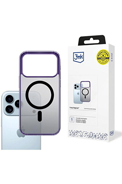 3MK Carcasă iPhone 17 Pro - MagCare Frosty - Violet