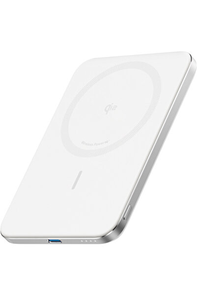 Anker Nano MagSafe, 5,000 mAh, Ultra-Slim, 15W, MagSafe compatible, White