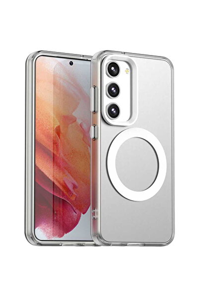 Techsuit Husa pentru Samsung Galaxy S23 - CandyCase MagSafe - White