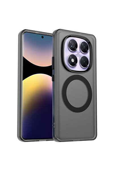 Techsuit Husa pentru Xiaomi Redmi Note 14 Pro 4G - CandyCase MagSafe - Black